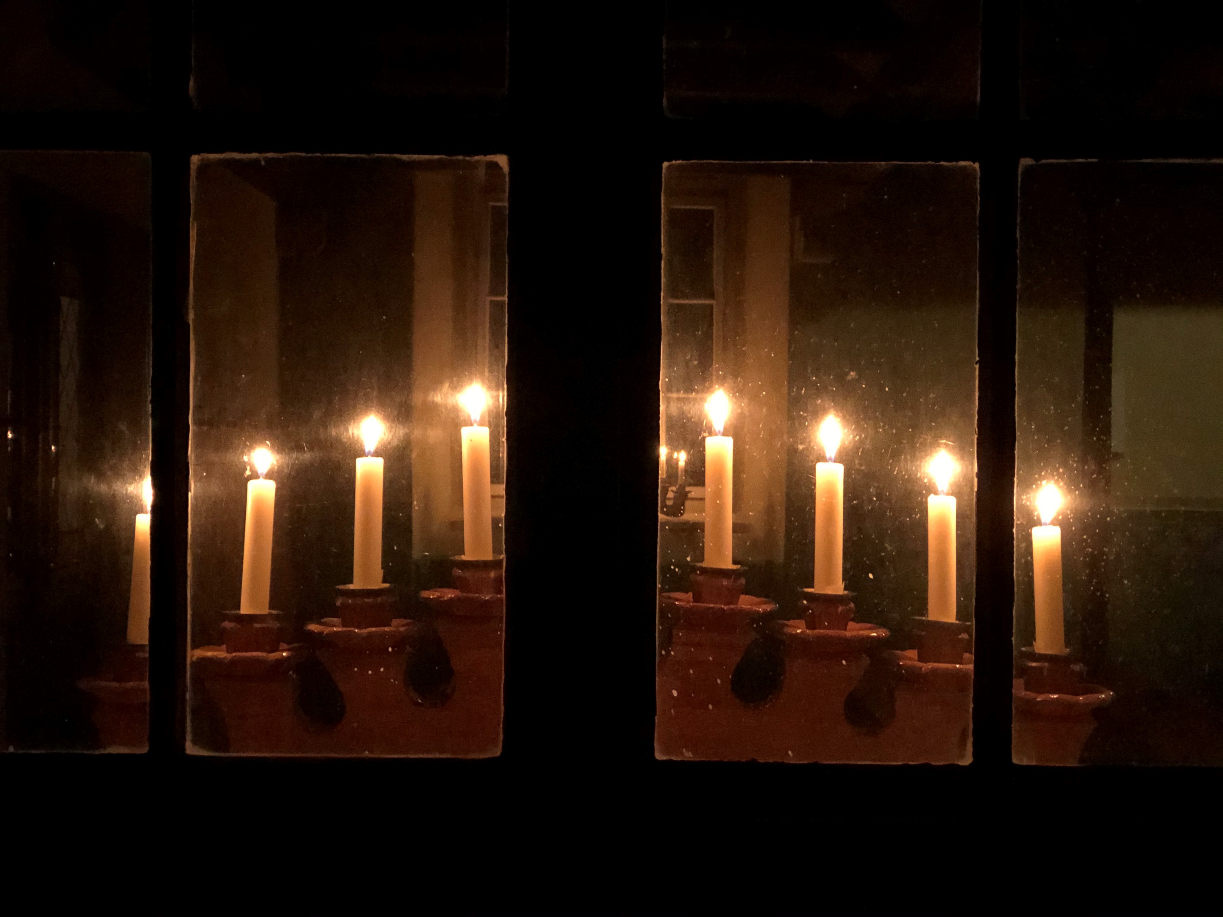 Blick in Kirche in Constappel während der Silvesterandacht